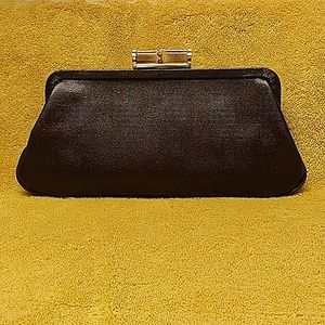 Clutch, Anne Taylor, leather